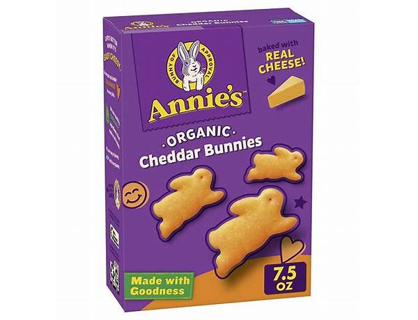 Cheddar bunnies baked snack crackers food facts