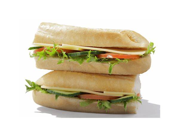 Cheddar cheese salad deep fill sandwich food facts