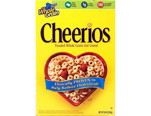 Cheerios toasted whole grain oat cereal ingredients