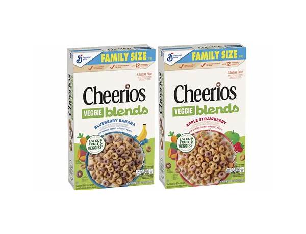 Cheerios veggie blend food facts