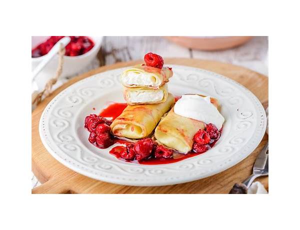 Cheese blintzes, cheese ingredients