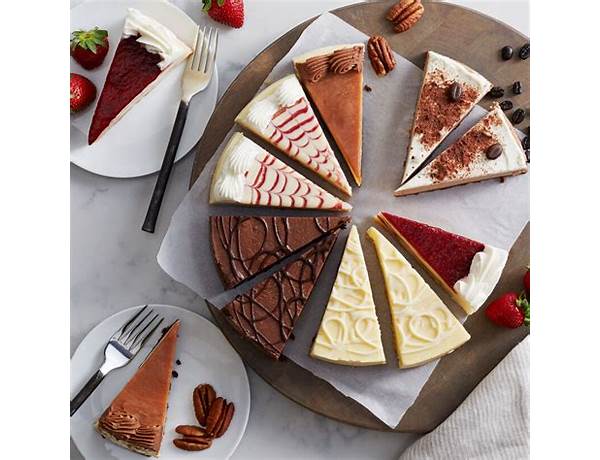 Cheesecake sampler food facts