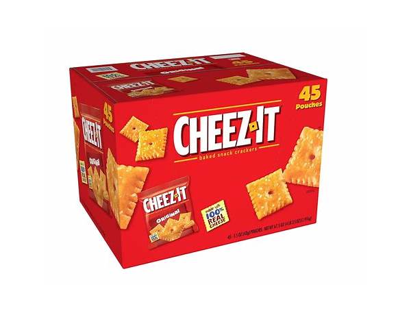 Cheez it crackers food facts