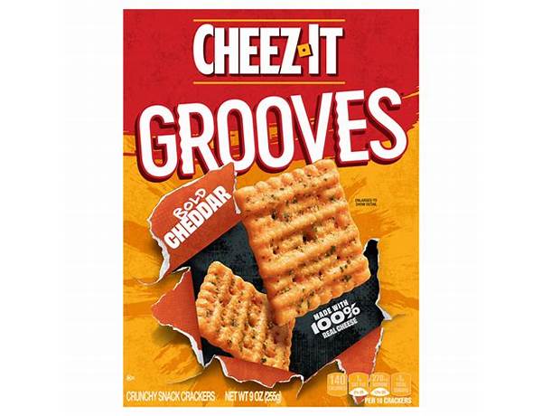 Cheez-it extra crunchy bold cheddar snack crackers food facts