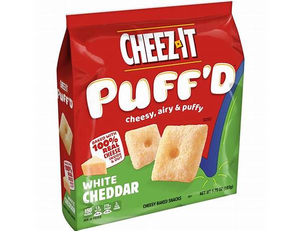 Cheezit puff’d food facts