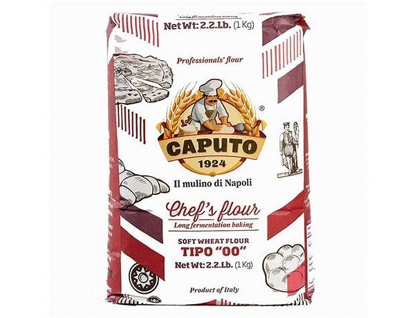 Chefs flour italian double zero soft wheat for pizza dough ingredients