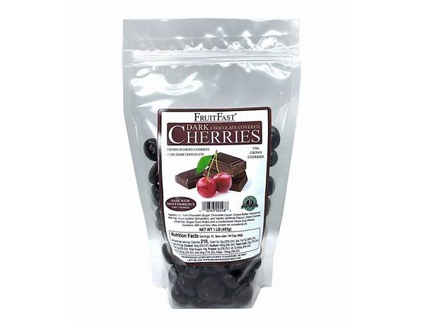 Cherries dark chocolate classic cherries food facts