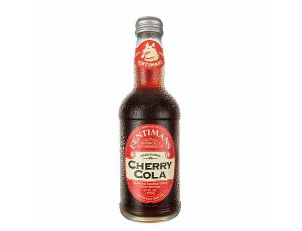 Cherry cola soda with benefits ingredients