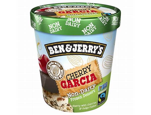 Cherry garcia, non-dairy frozen dessert food facts