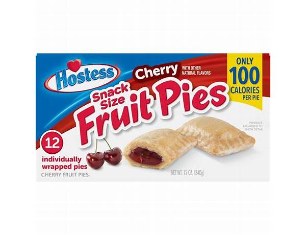 Cherry mini snack pies food facts