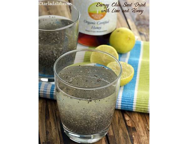 Chia seed drink ingredients