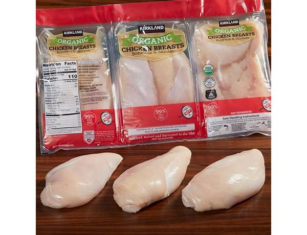 Chicken breast boneless skinless ingredients