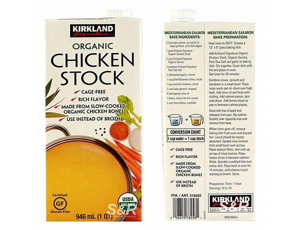 Chicken concentrate stock food facts