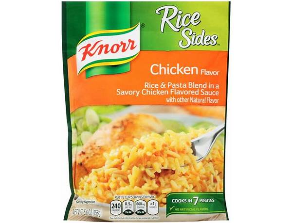 Chicken flavored rice food facts