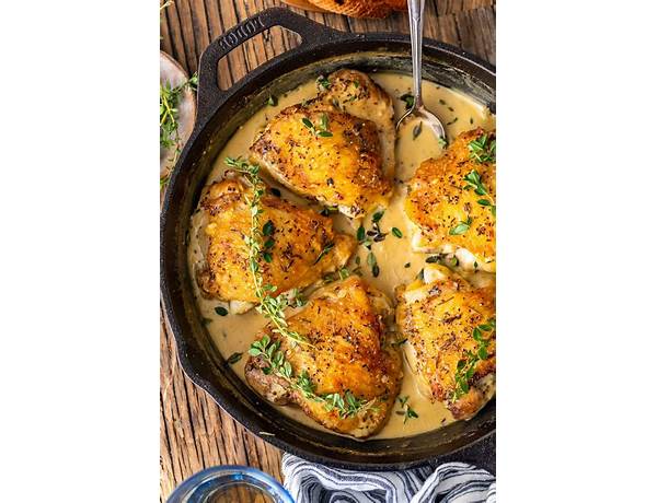 Chicken in wine sauce food facts