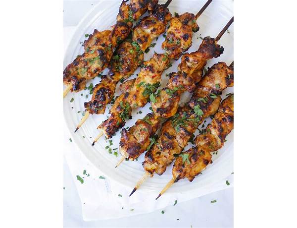 Chicken kebab food facts