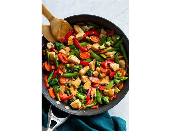 Chicken stir-fry food facts