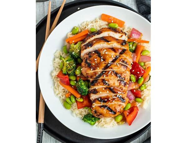 Chicken teriyaki power meal ingredients