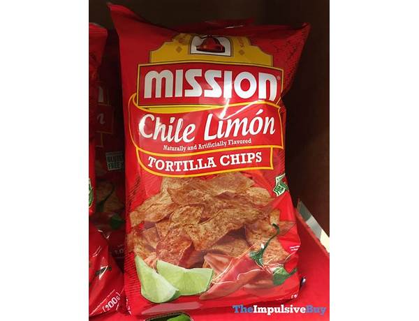 Chile limon tortilla chip food facts