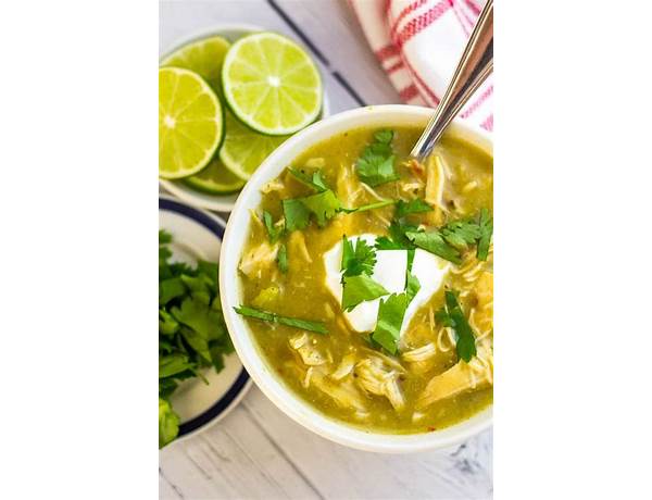 Chile verde chicken soup food facts