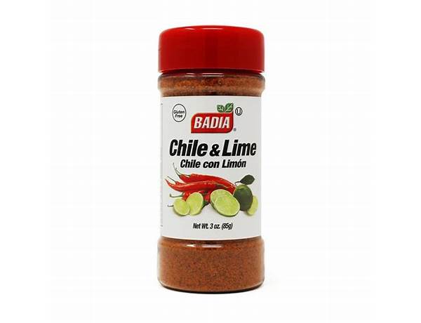 Chili and lime powder seasoning food facts