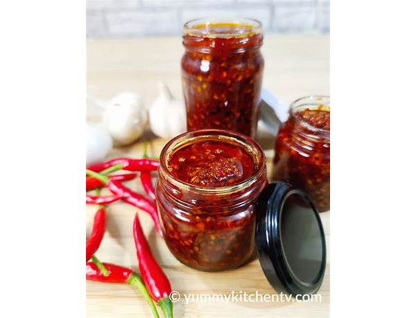 Chili oil sauce ingredients