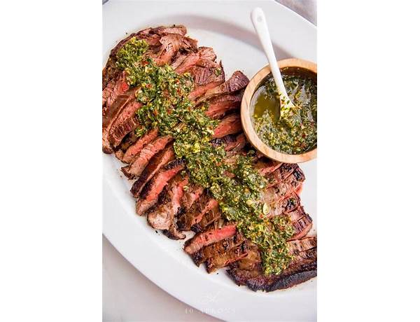 Chimichurri beef ingredients