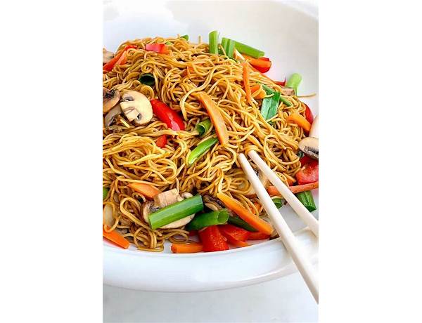 Chinese style lo mein noodles food facts