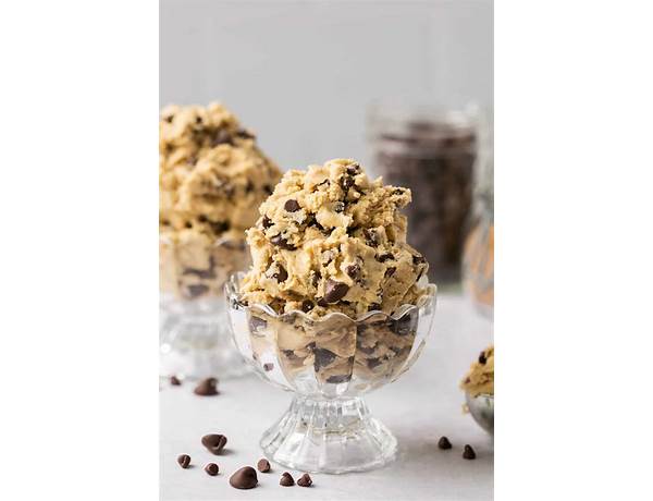 Choc chip cookie dough food facts