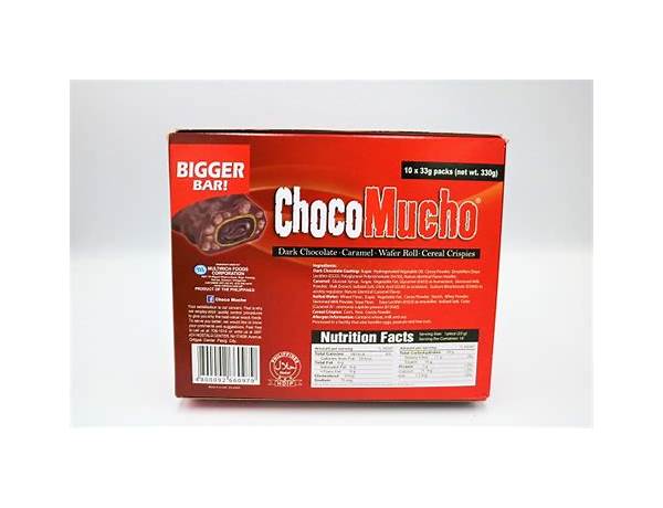 Choco mocho dark choco ingredients