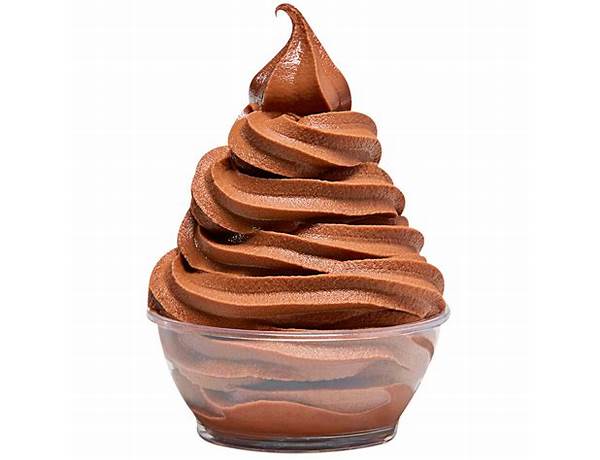 Choco soft serve mix nutrition facts