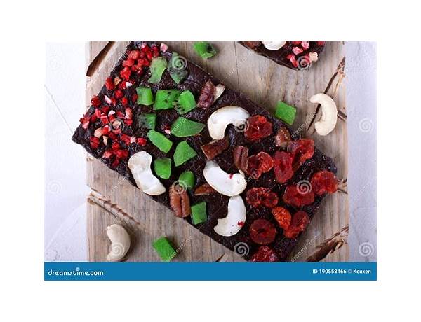 Chocolate Bar With Dried Fruits, musical term