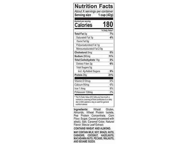 Chocolate cereal nutrition facts