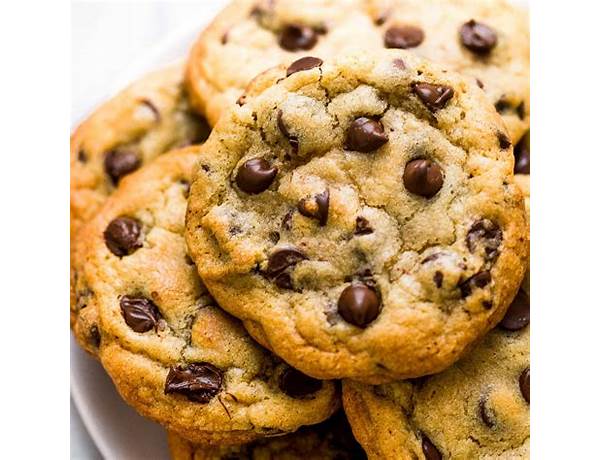 Chocolate chip crunchy cookies, chocolate chip ingredients