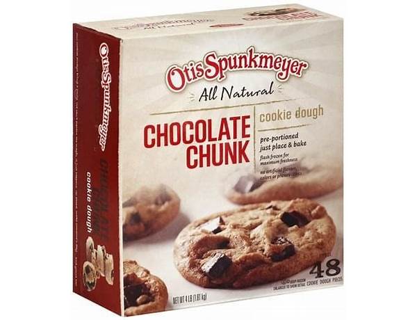 Chocolate chunk cookie dough nutrition facts