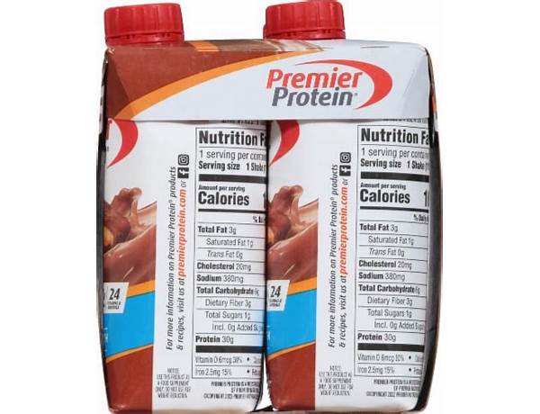Chocolate penut butter protein food facts