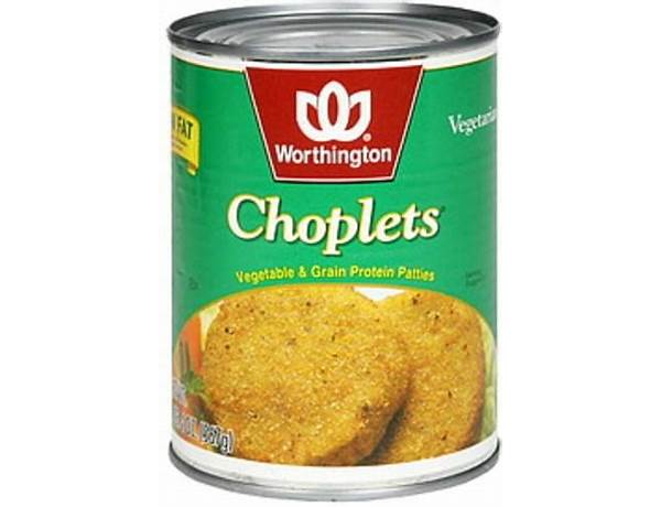 Choplets food facts