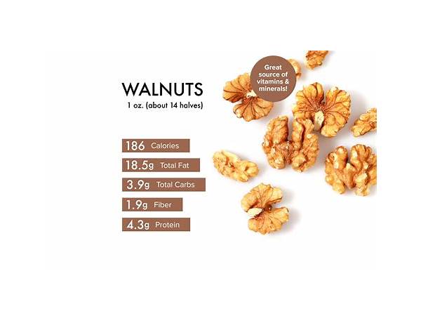 Chopped walnuts nutrition facts