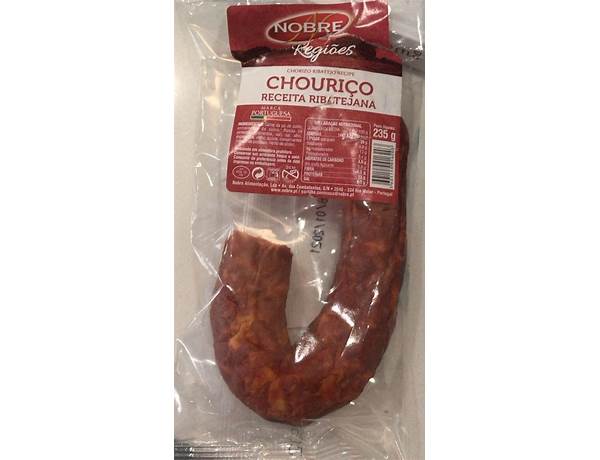 Chourico food facts