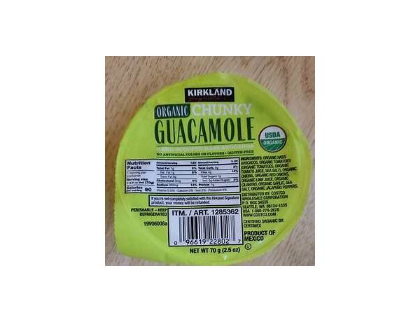 Chunky guacamole nutrition facts