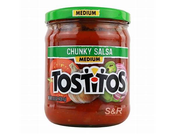 Chunky salsa medium food facts