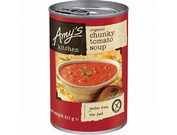 Chunky tomato bisque organic soups ingredients