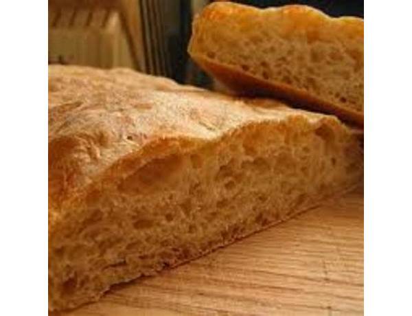 Ciabatta food facts