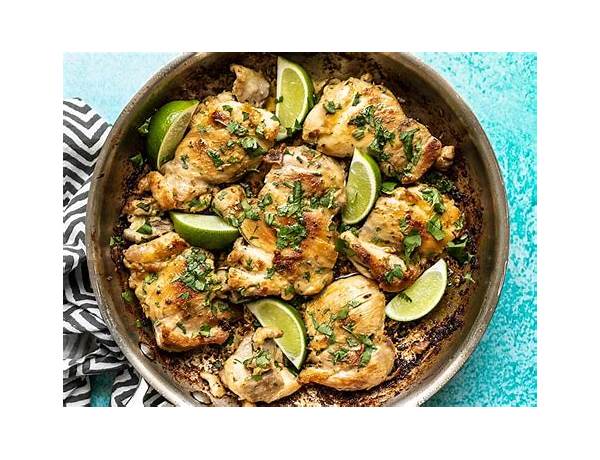 Cilantro lime chicken food facts