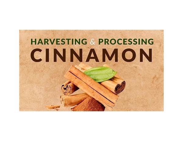 Cinnamon harvest food facts