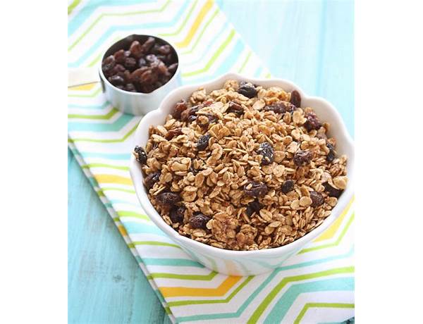 Cinnamon raisin granola food facts