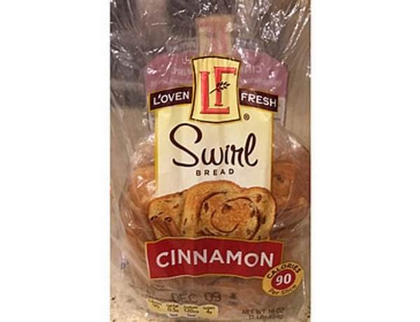 Cinnamon swirl bread food facts