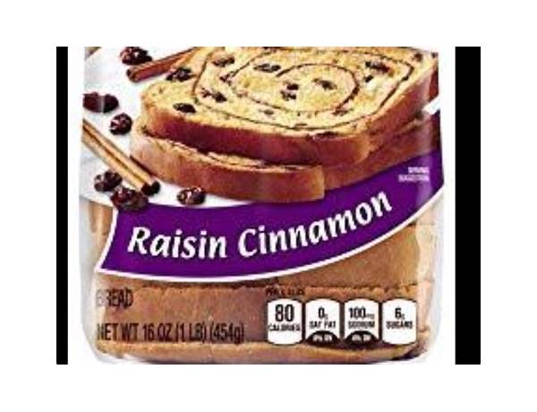 Cinnamon swirl bread nutrition facts