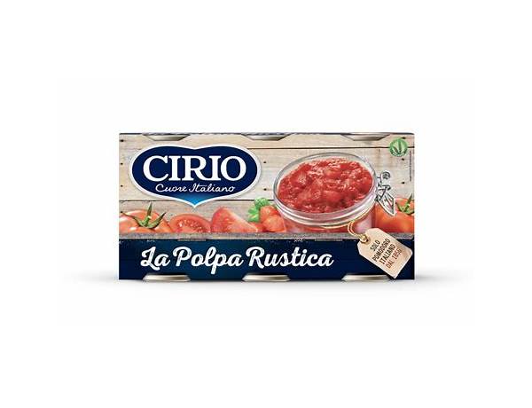 Cirio La Polpa Rustica, musical term