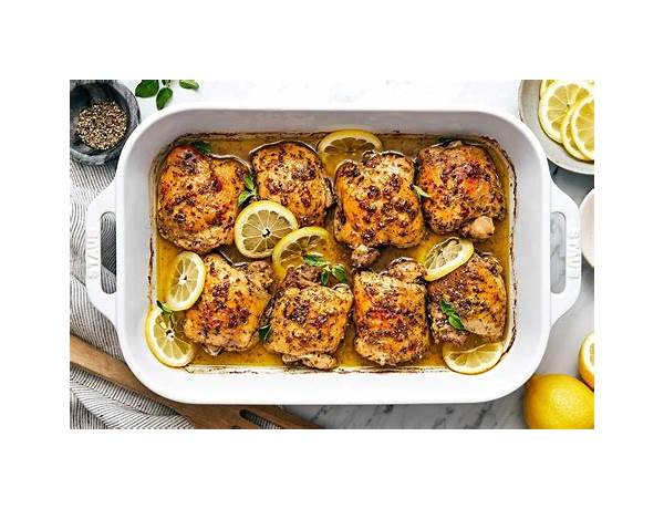 Citrus chicken with rice food facts